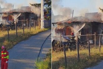 incendiu de proportii in vrancea o femeie de 88 de ani a ajuns la spital cu arsuri dupa ce casa i a fost mistuita de flacari 68aea8950329a