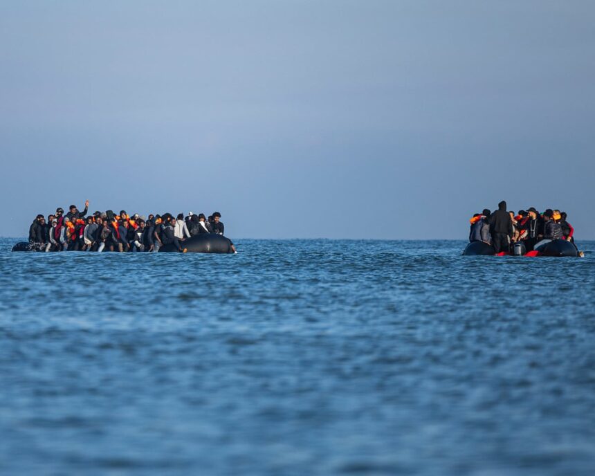 child dies while reportedly trying to reach uk in small boat 68d93b4868007