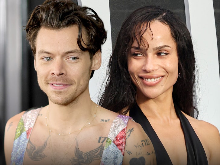 harry styles and zoe kravitz not exclusive just hooking up 68b8bca89c802