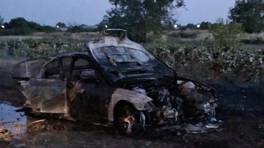 urmarire ca in filme cu politia un tanar fara permis a fost arestat dupa ce masina i a luat foc 68c04828725f9