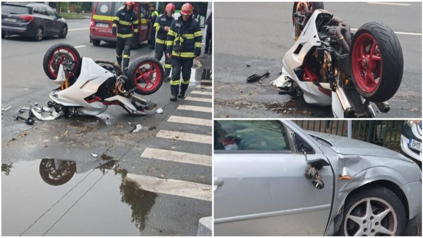 accident in capitala intre o motocicleta si o masina un barbat a fost ranit 68e137f555cc9