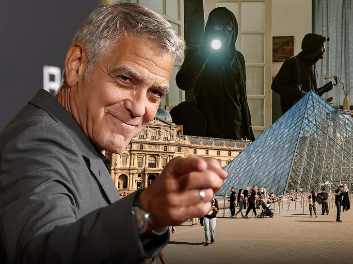 george clooney jokes hes proud of thieves who robbed louvre 68fd159765308