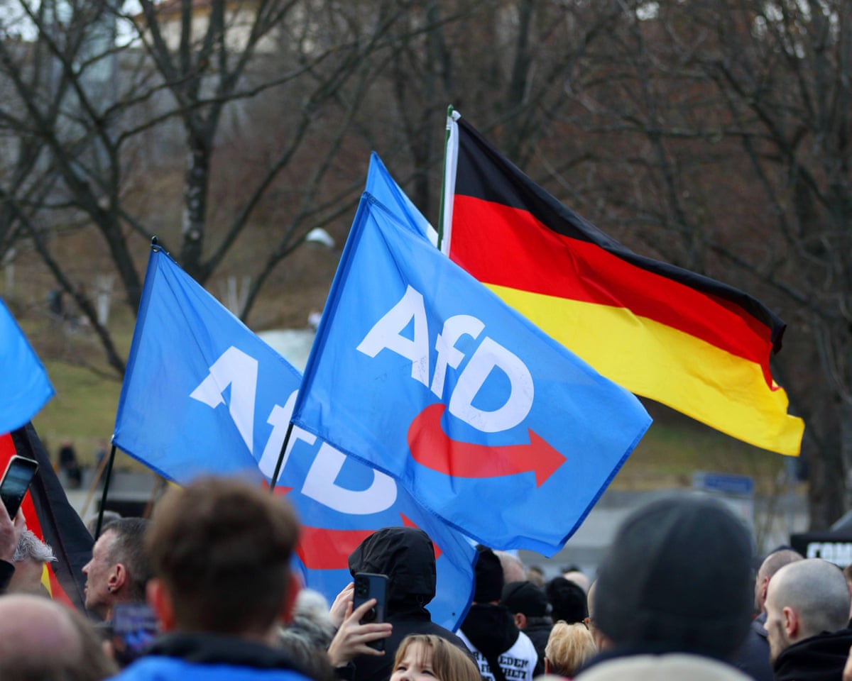 german far right setting agenda as opponents amplify its ideas study finds 68f32edbc9381