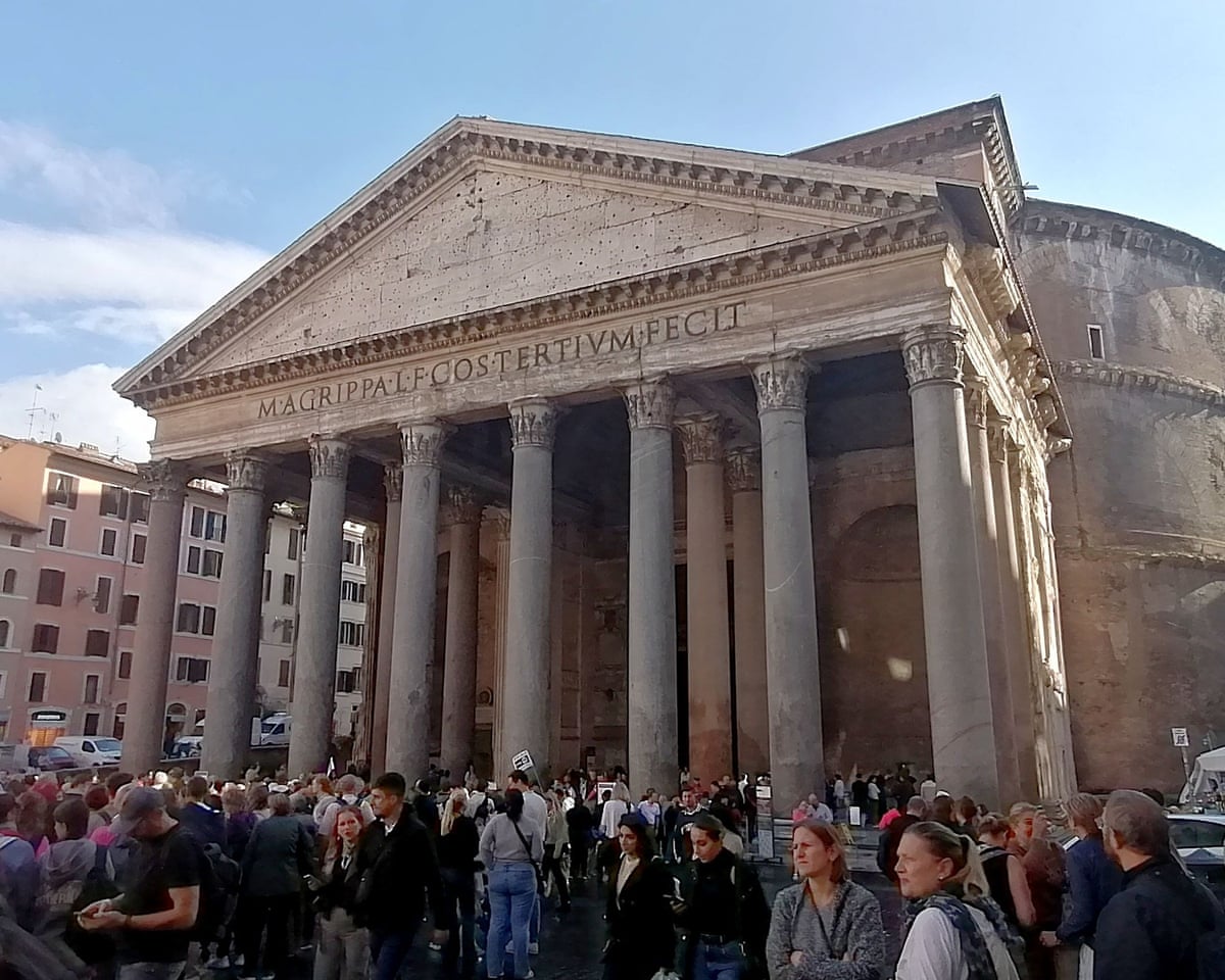 japanese tourist dies in fall from pantheon in rome 68fcc970e3bfe