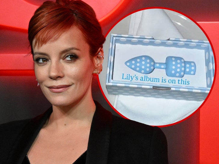 lily allen gives out butt plugs to celebrate new album at launch party 690519a51a1a7
