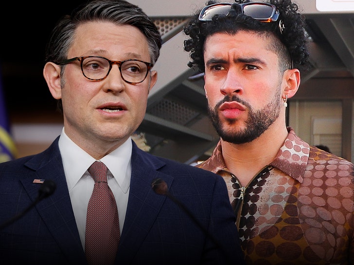 mike johnson calls bad bunny terrible choice for super bowl halftime show 68e664b86a303