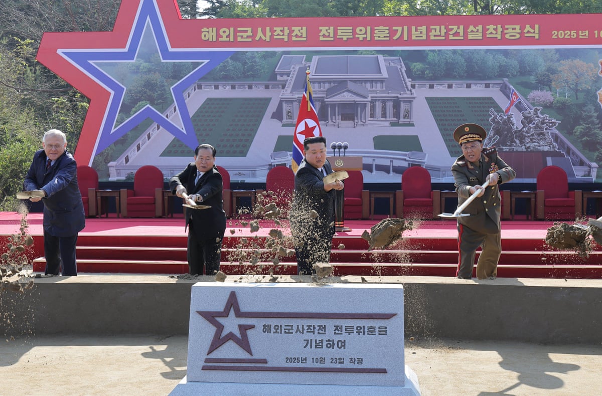 sacred sanctuary north korea starts building memorial to soldiers killed in ukraine war 68fafb9eedea0