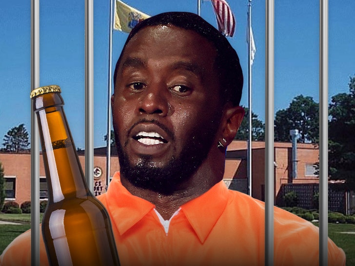 diddy caught drinking at fort
