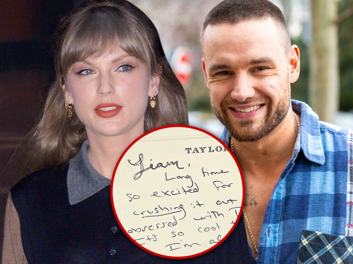 taylor swift told liam payne she was always cheering for him in note up for auction 69173ba774411
